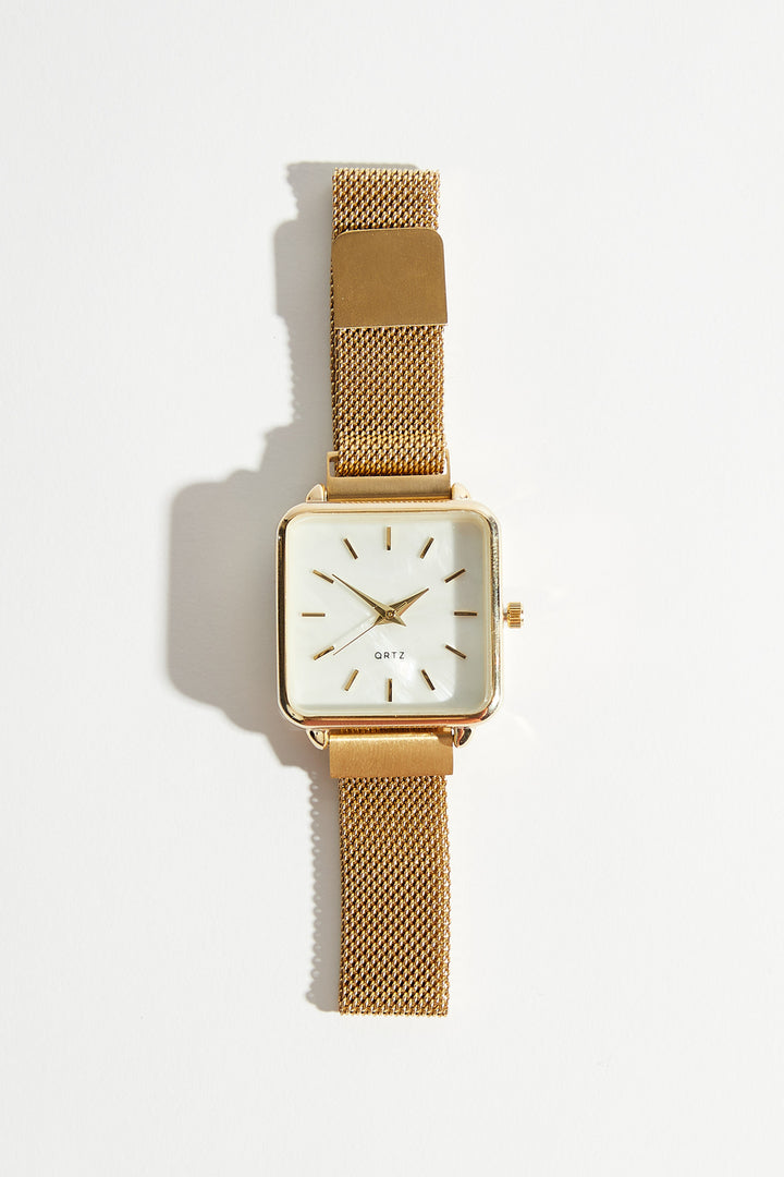 Altar'd State Square Face Thin Link Watch