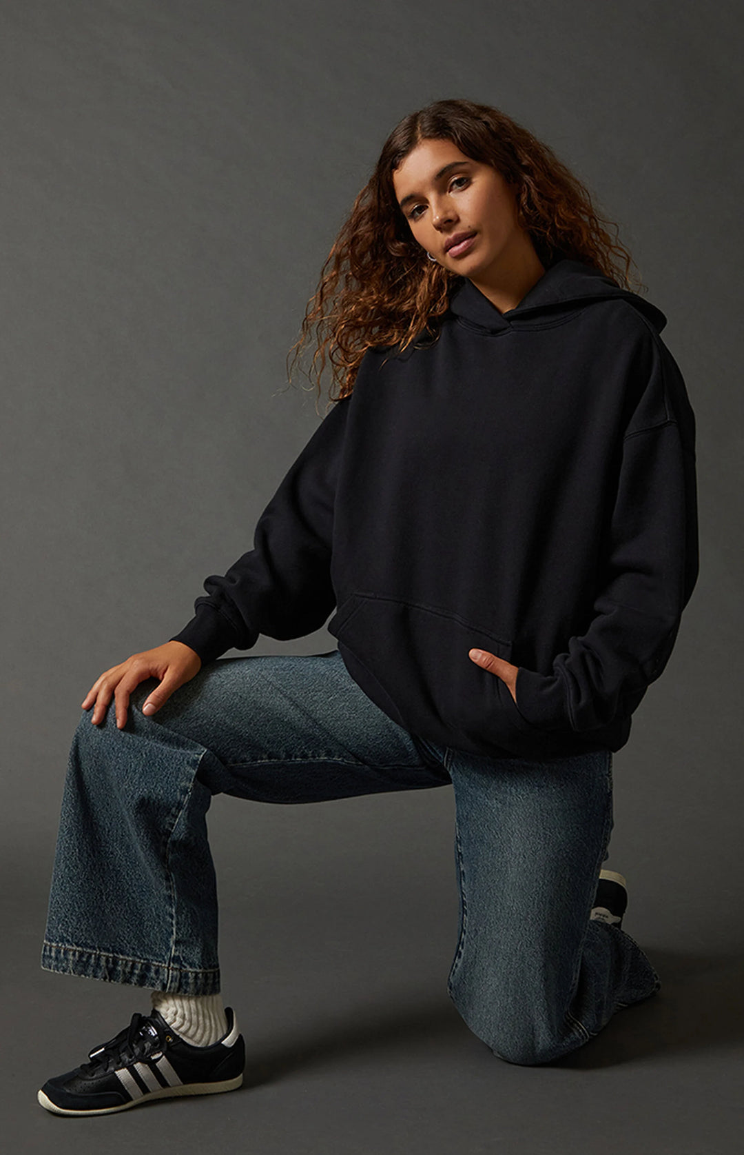 Pacsun Women Core Washed Pullover Hoodie