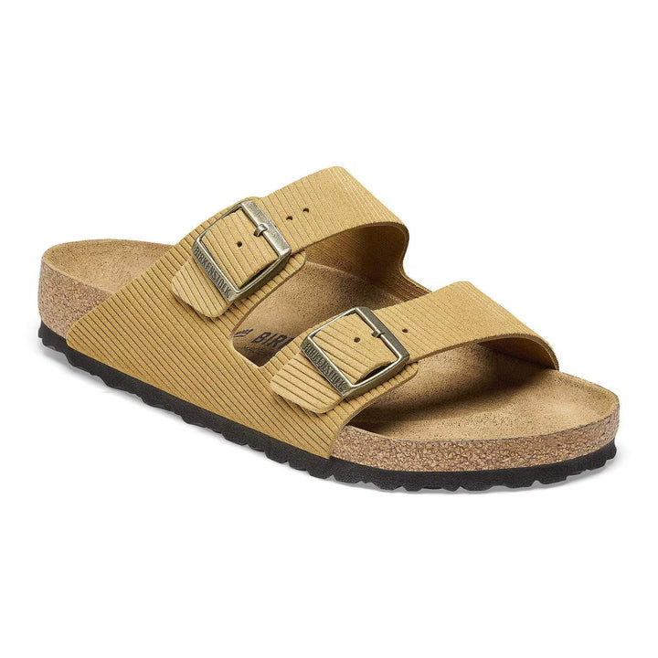 Birkenstock Men's  Arizona Embossed Corduroy Suede Sandals