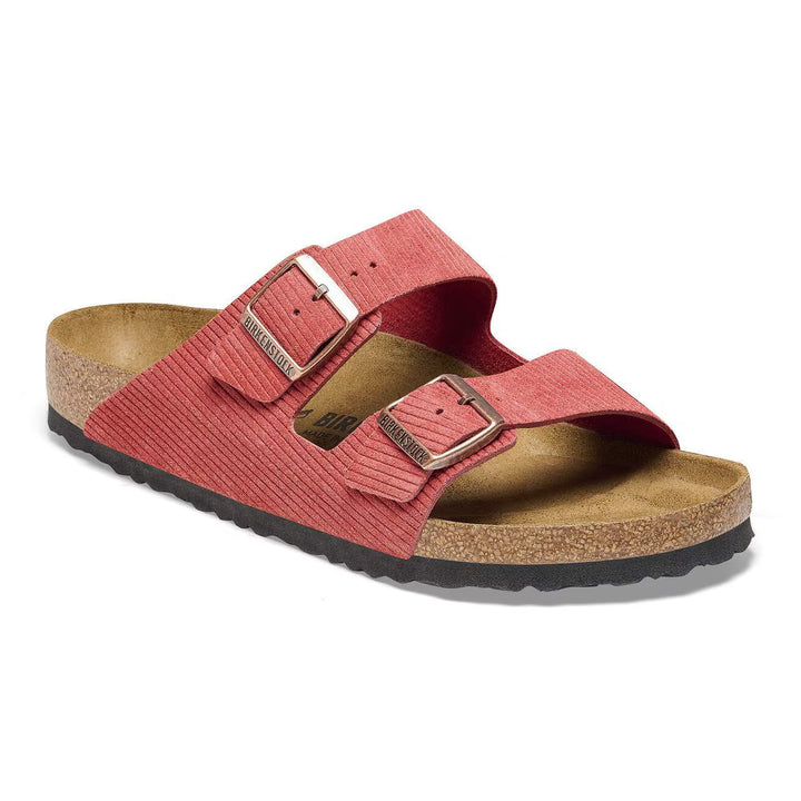 Birkenstock Men's  Arizona Embossed Corduroy Suede Sandals