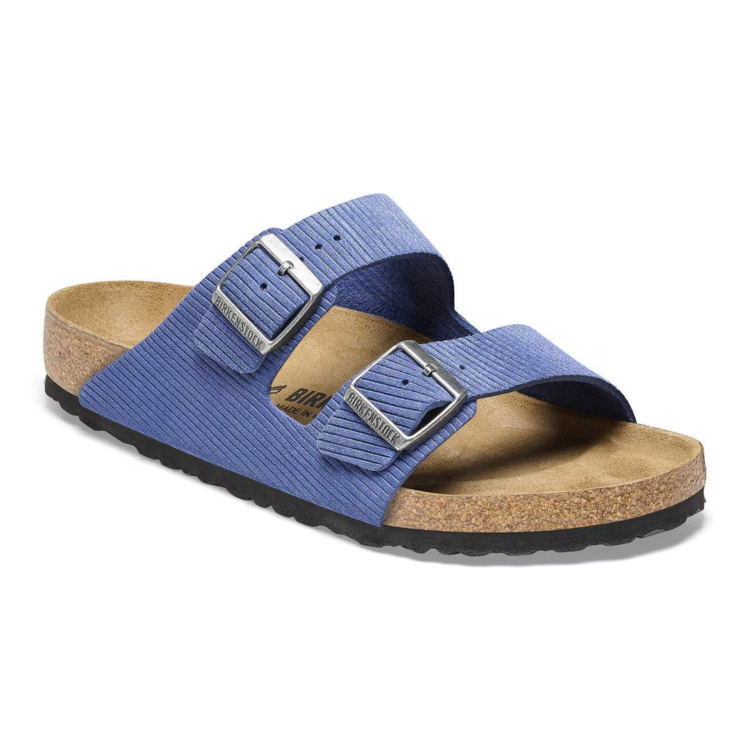 Birkenstock Men's  Arizona Embossed Corduroy Suede Sandals