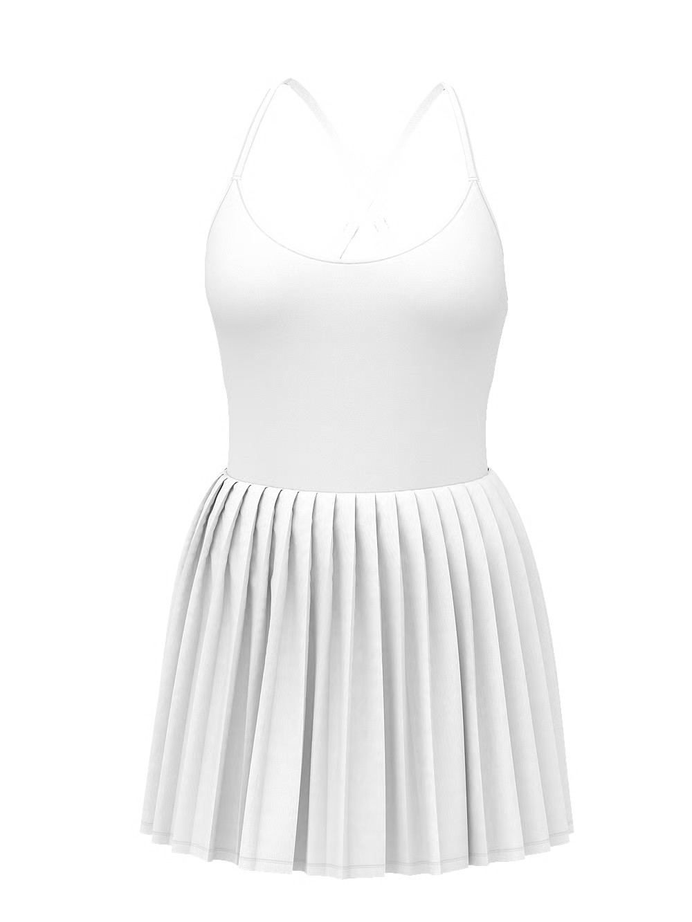 Victoria's Secret Women's Tech Woven Pleated Tennis Dress