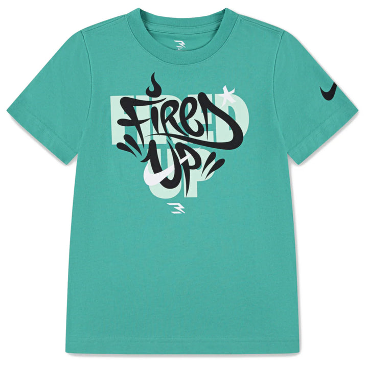 Big Kids' Fired Up Graffiti T-Shirt | Teal