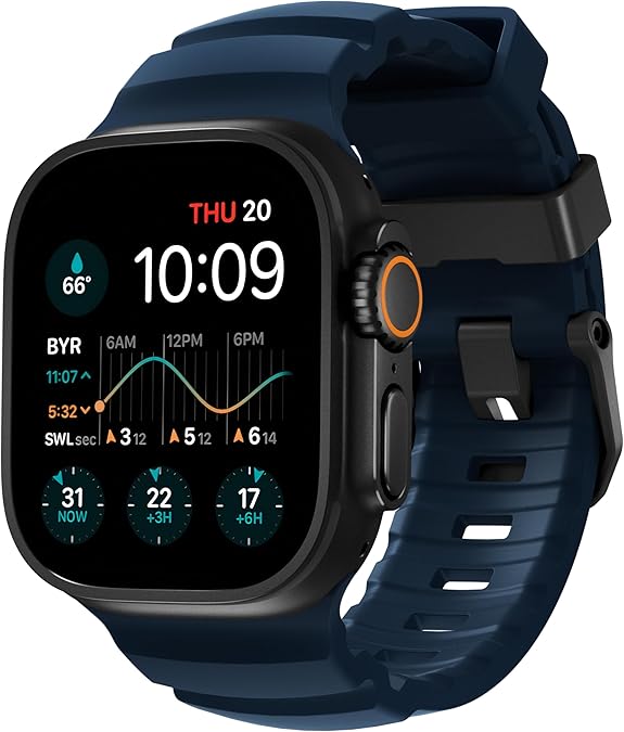 NOMAD Apple Watch Sport Band Rocky Point Apple Watch Band with Titanium Hardware