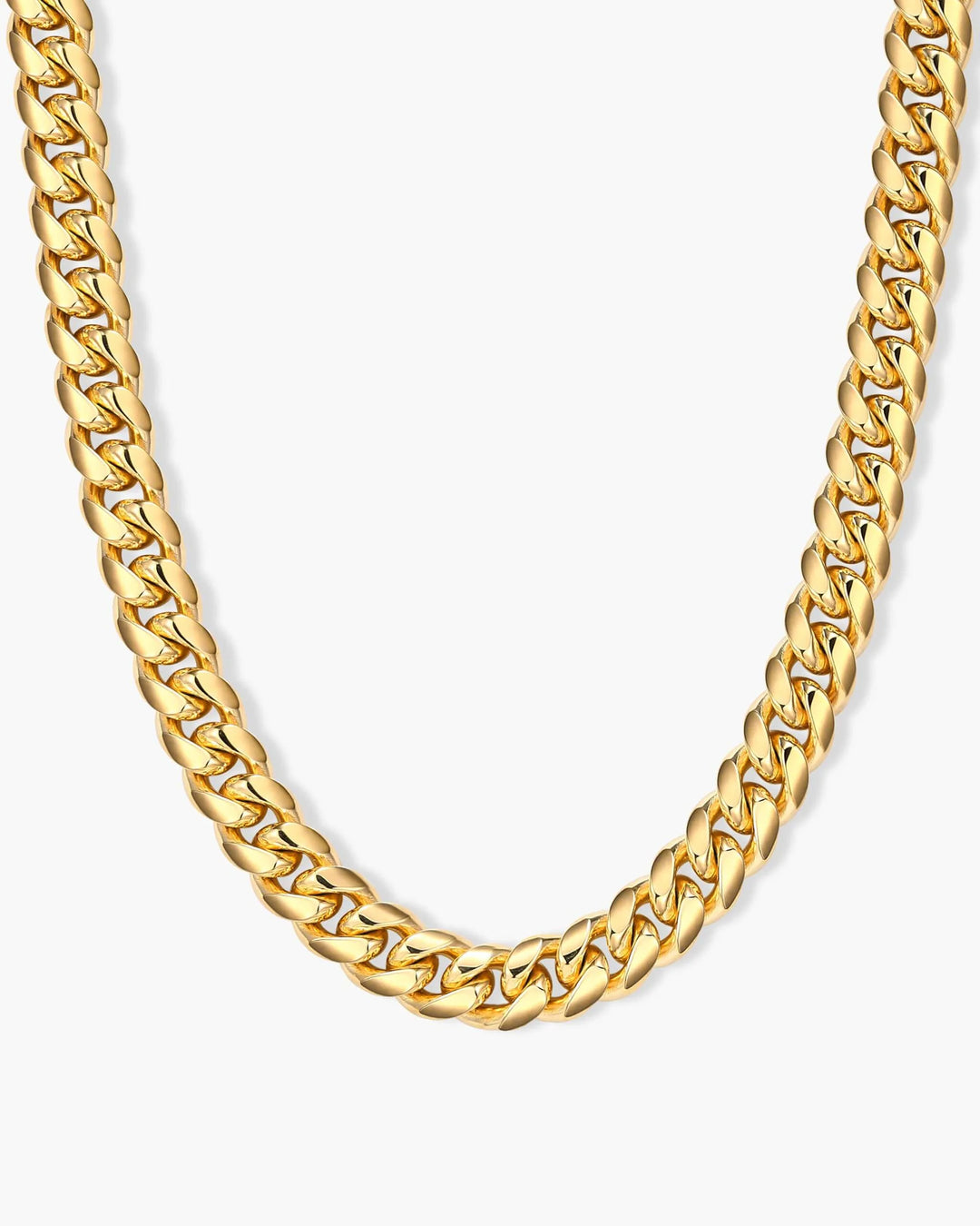 JAXXON Cuban Link 8mm Gold Men's Chain