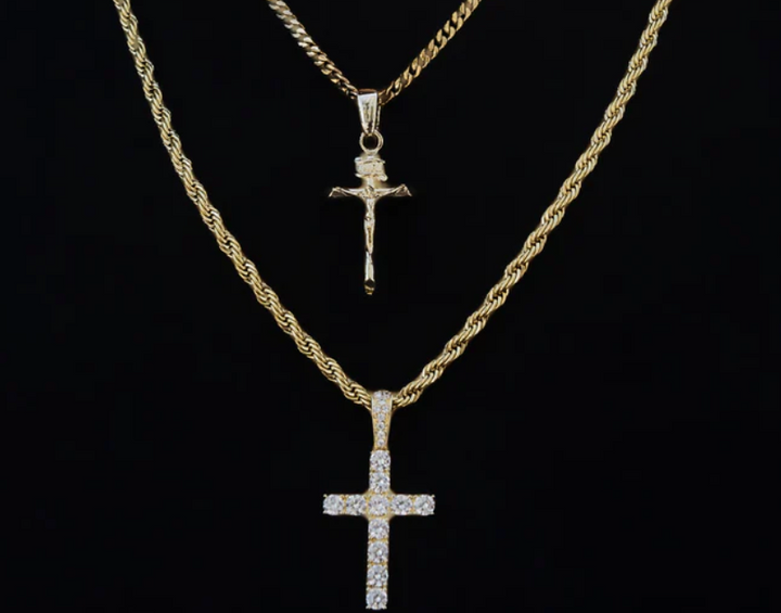 The GLD Shop 2 Chains + 2 Pendants