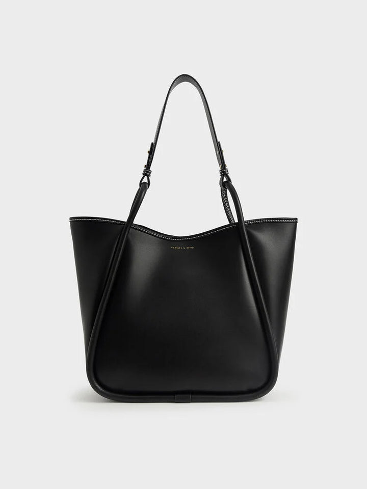 Charles & Keith Lyla Tubular Slouchy Tote Bag