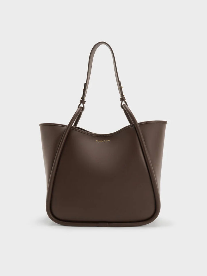 Charles & Keith Lyla Tubular Slouchy Tote Bag
