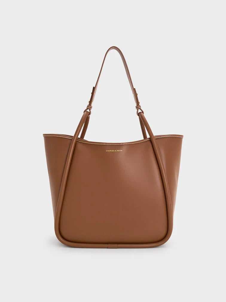 Charles & Keith Lyla Tubular Slouchy Tote Bag