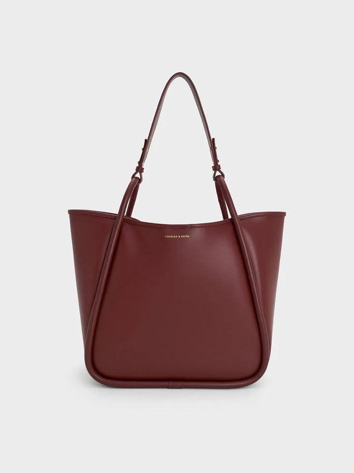Charles & Keith Lyla Tubular Slouchy Tote Bag