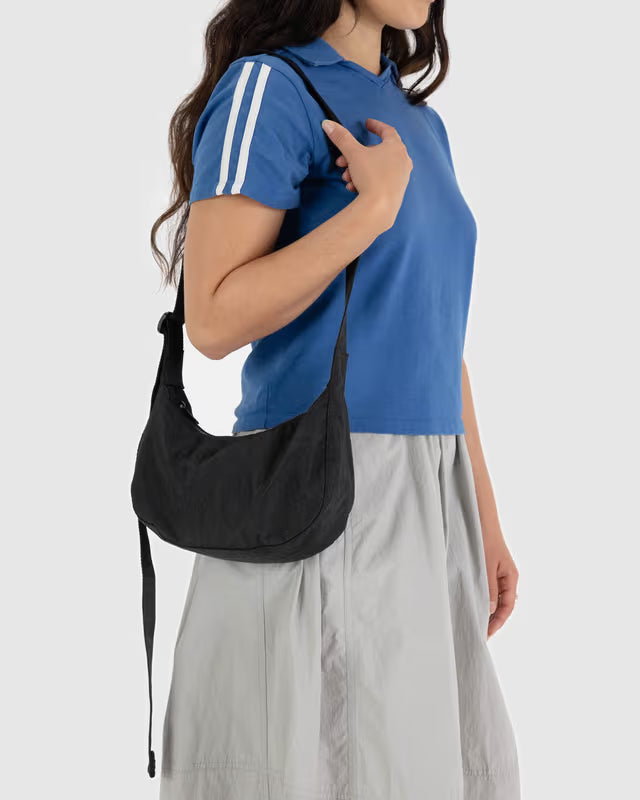 Baggu Women Small Nylon Crescent Bag