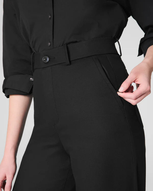 SPANX Women's Stretch Twill Wide Leg Pant