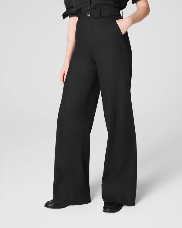 SPANX Women's Stretch Twill Wide Leg Pant