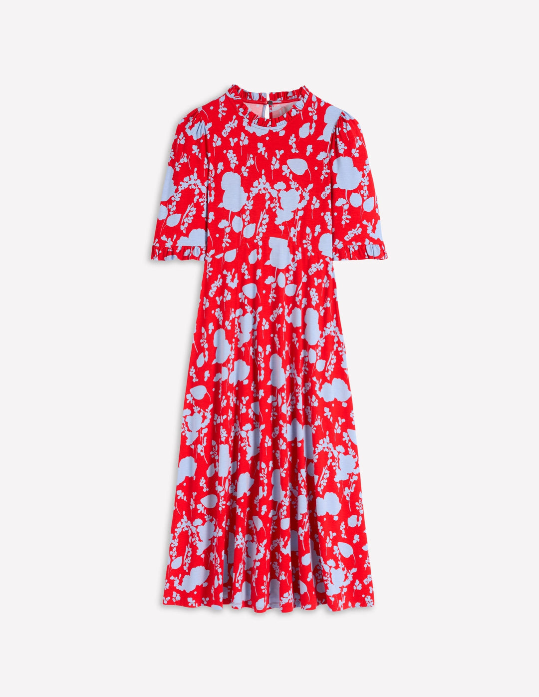 Boden Women's Ruffle Seamed Midi Dress