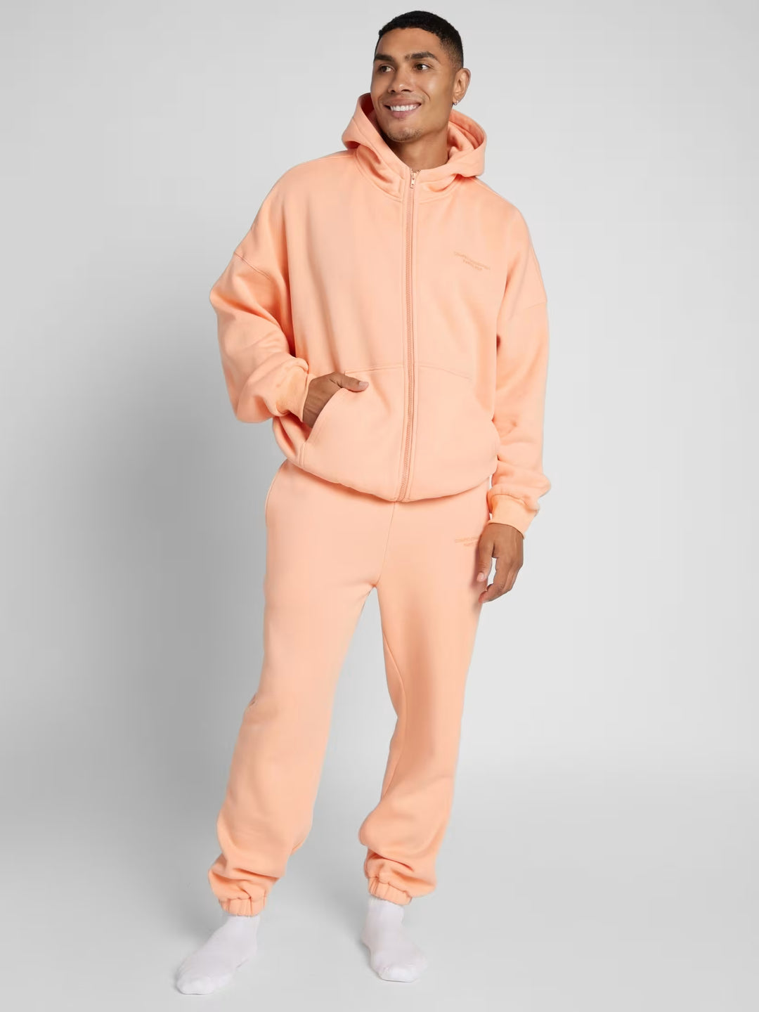 Comfrt Pastel Zip Hoodie