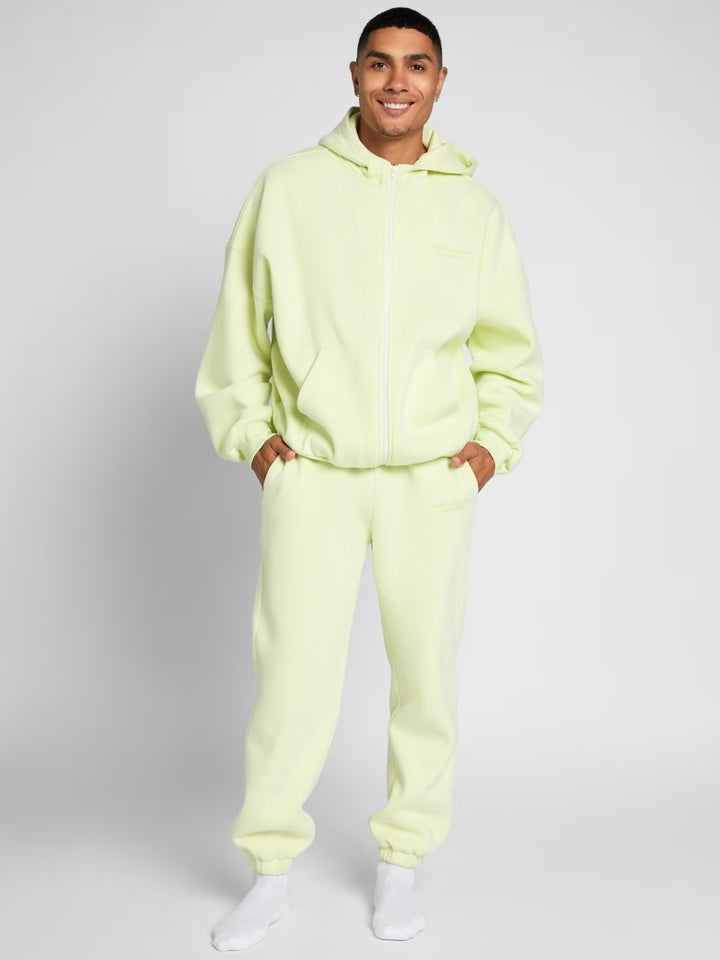 Comfrt Pastel Zip Hoodie