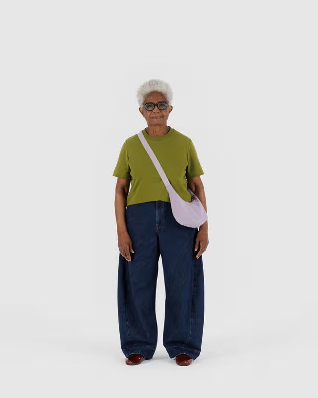 Baggu Women Small Nylon Crescent Bag