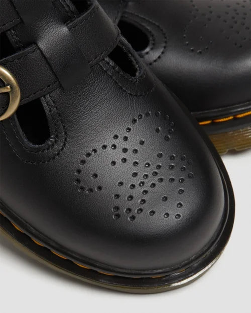 Dr. Martens Kids' 8065 Softy T Leather Mary Jane Shoes