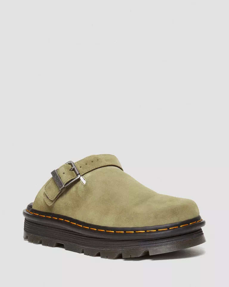Dr. Martens Men's Zebzag Suede Mules Shoes