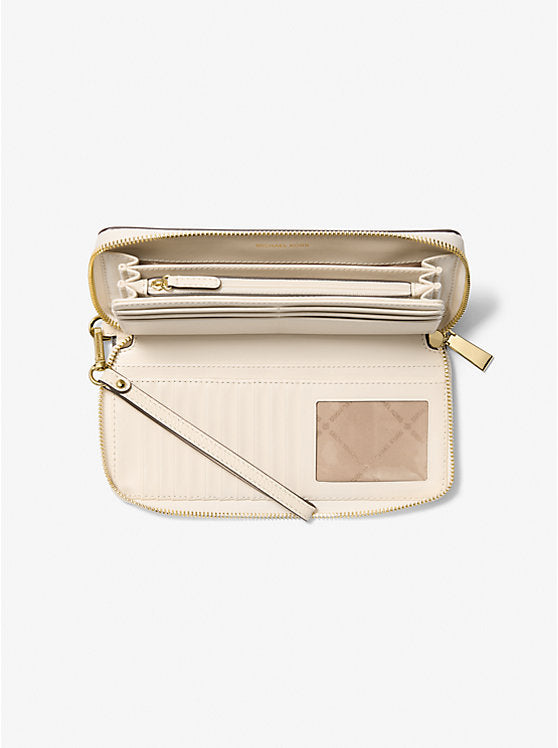 Michael Kors Women's Large Pebbled Leather Continental Wallet