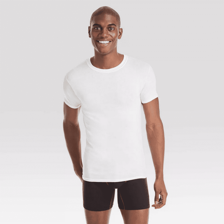 Hanes Men's Premium 5pk Slim Fit Crew Neck T-Shirt