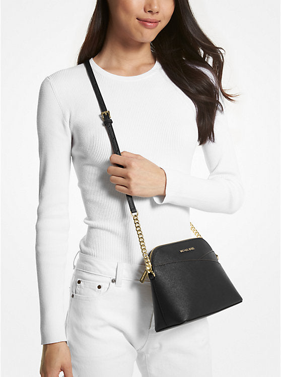 Michael Kors Jet Set Medium Saffiano Leather Crossbody Bag