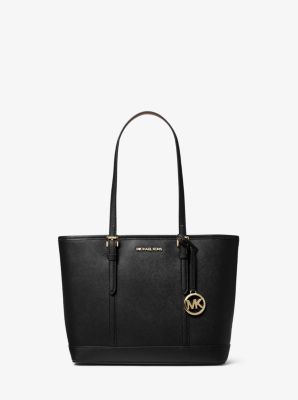 Michael Kors Women's Jet Set Travel Small Saffiano Leather Top-zip Tote Bag