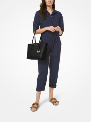 Michael Kors Women's Jet Set Travel Small Saffiano Leather Top-zip Tote Bag