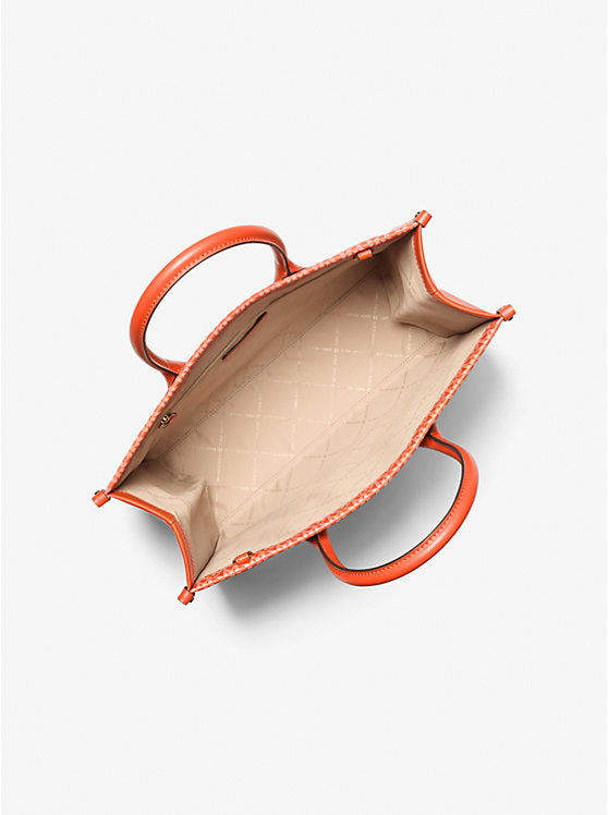 Michael Kors Bags Michael Kors Mirella Medium Ombr Logo Tote Bag