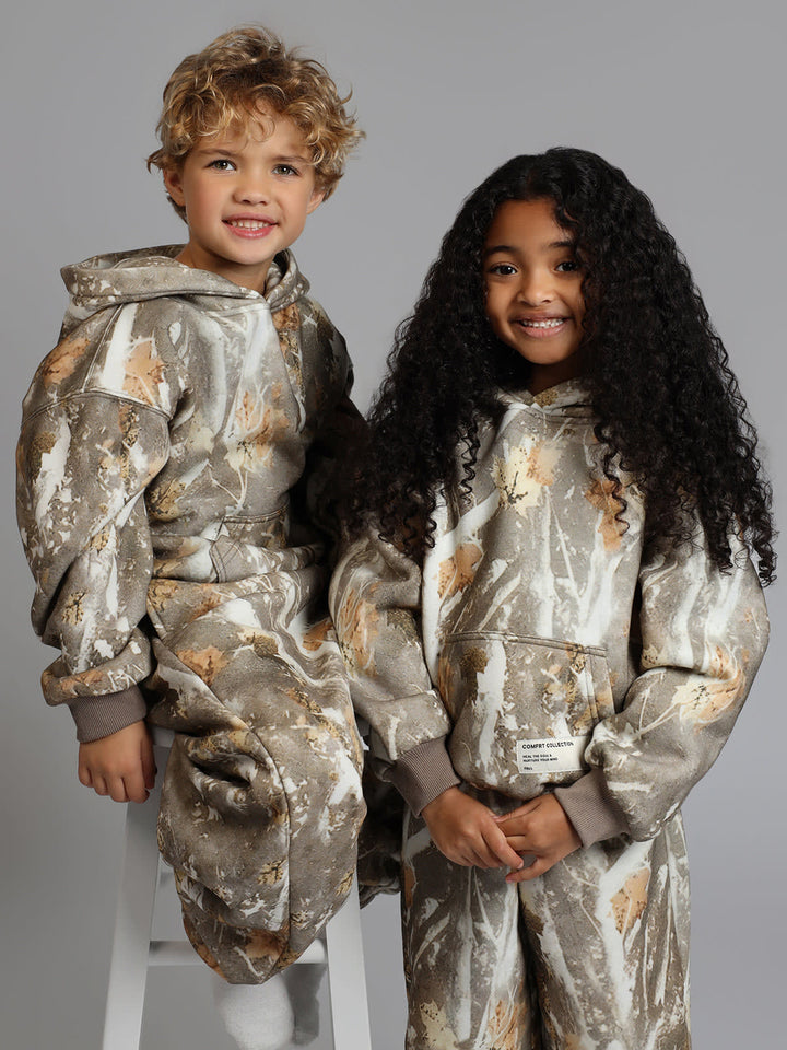 Comfrt Kids Camo Hoodie