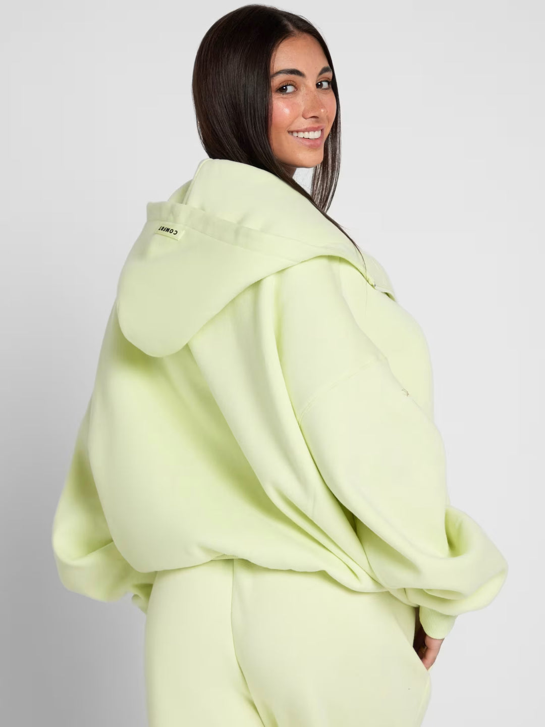 Comfrt Pastel Zip Hoodie