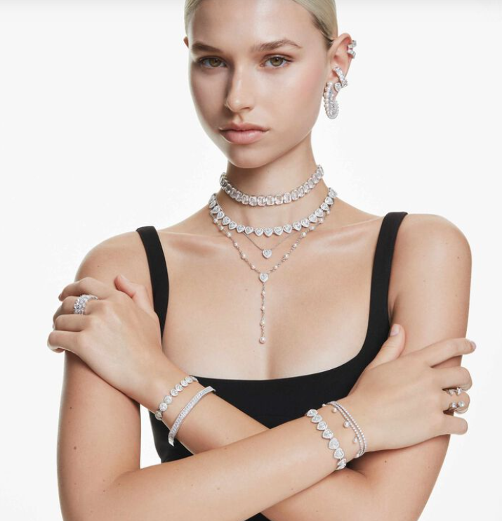 Swarovski Ariana Grande x Swarovski Tennis Necklace