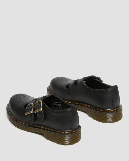 Dr. Martens Kids' 8065 Softy T Leather Mary Jane Shoes