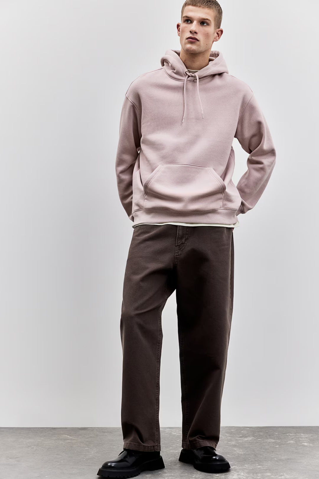 H&M Men Loose Fit Hoodie