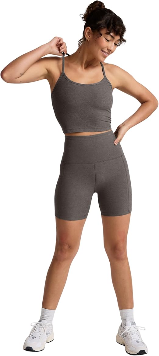 Beyond Yoga Women's Spacedye Keep Pace Pocket 5" Shorts