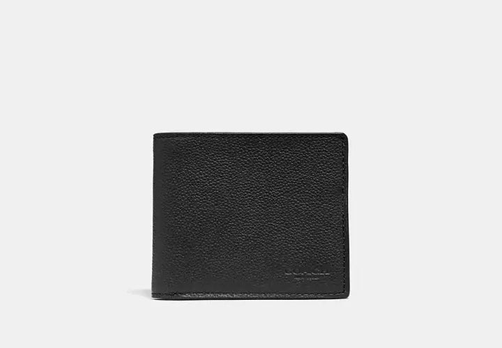 Coach Outlet Men’s ID Billfold Wallet in Signature Canvas
