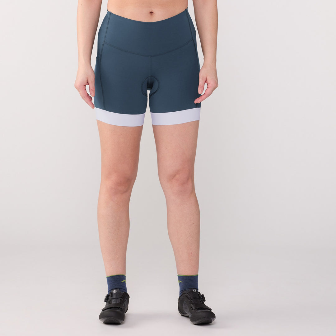 Wild Rye Women's Ridge Chammy Cycling Shorts Blue