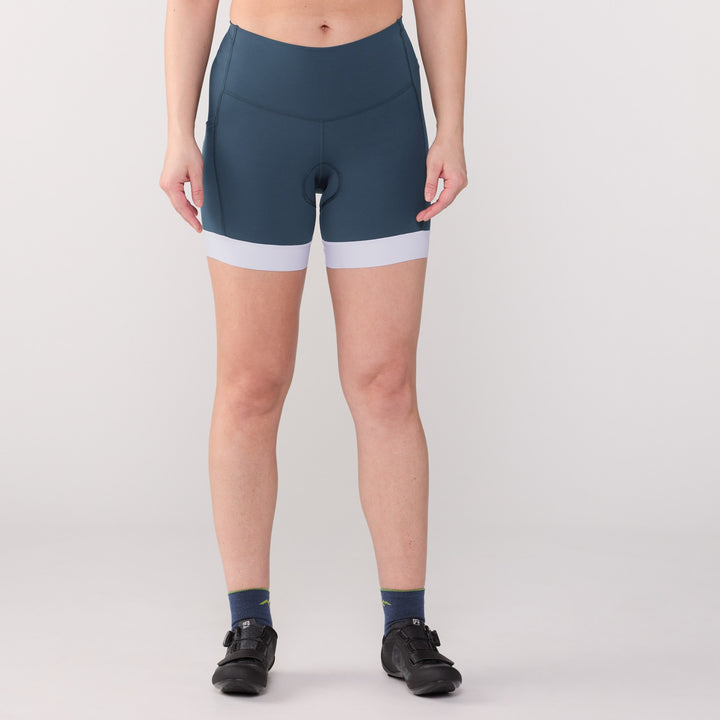 Wild Rye Women's Ridge Chammy Cycling Shorts Blue