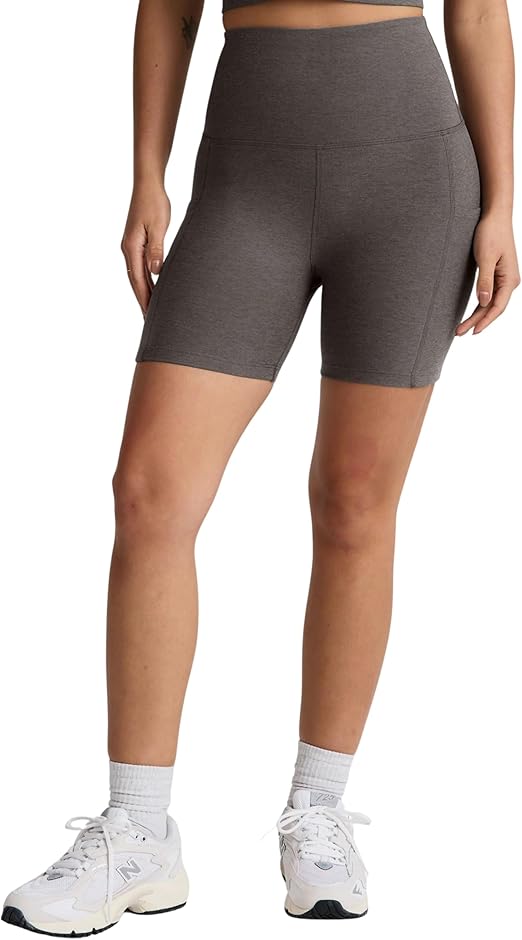 Beyond Yoga Women's Spacedye Keep Pace Pocket 5" Shorts