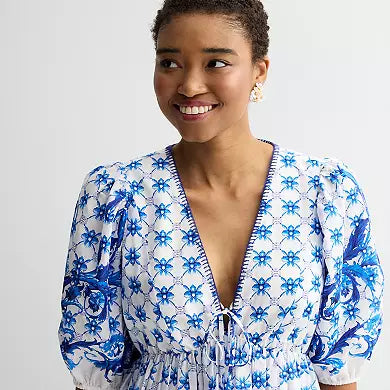 Farmers Market Women's V-Neck Dress