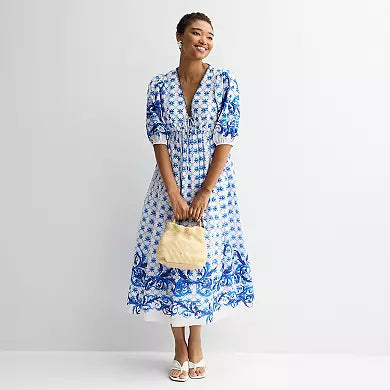 Farmers Market Women's V-Neck Dress