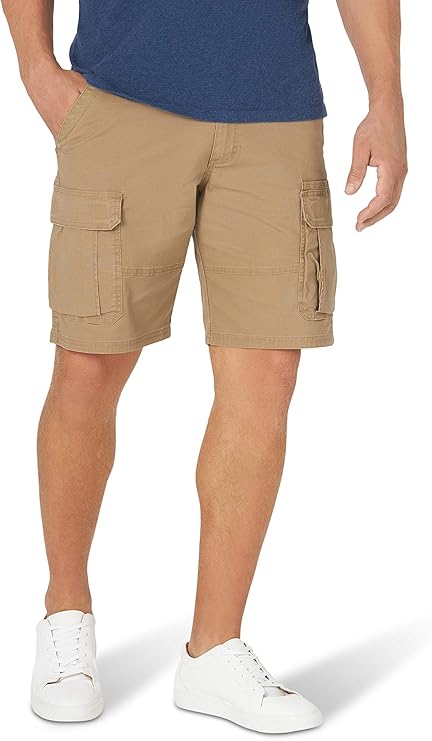 Wrangler Men's and Big Men's Cargo Shorts Stretch