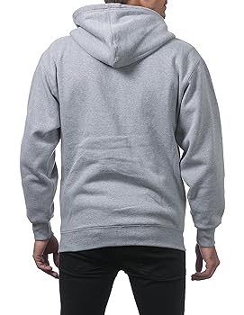 Pro Club Men's Heavyweight Full Zip Fleece Hoodie