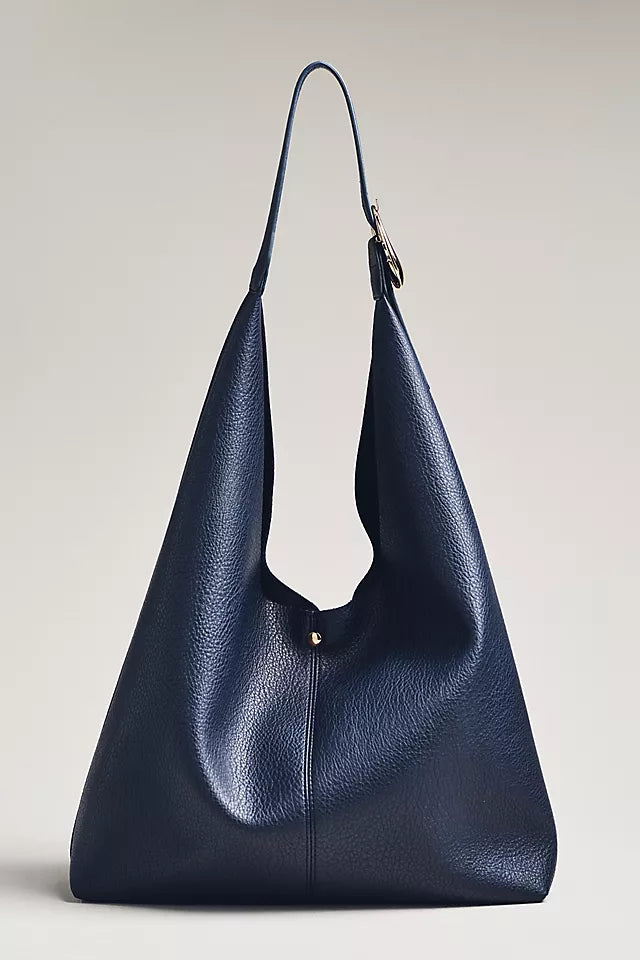 The Love Knot Slouchy Bag Woven Buckle Edition by Anthropologie