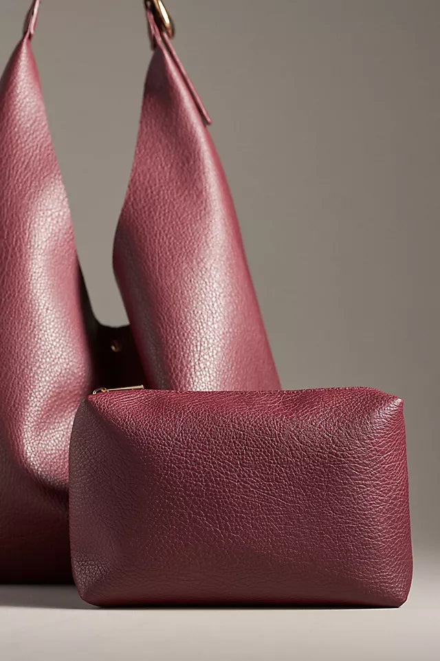 The Love Knot Slouchy Bag Woven Buckle Edition by Anthropologie