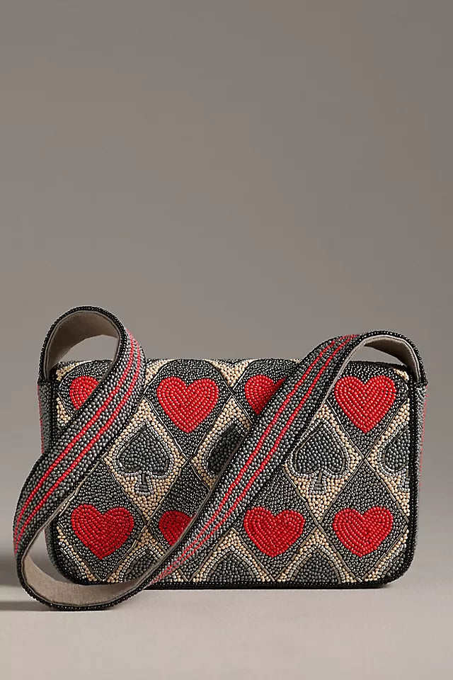 Anthropologie Women's The Fiona Beaded Bag