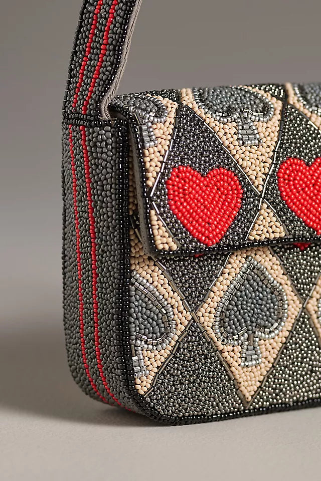 Anthropologie Women's The Fiona Beaded Bag