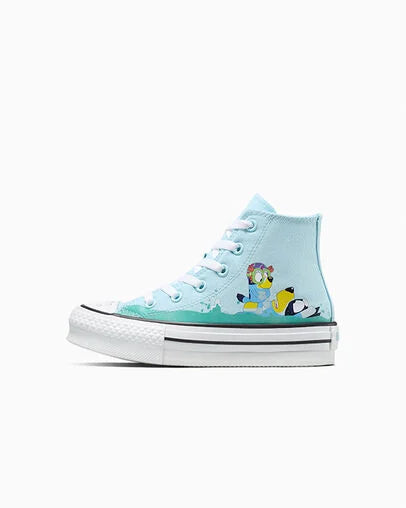 Converse Kids' Bluey Chuck Taylor All Stars EVA Lift Platform Shoes
