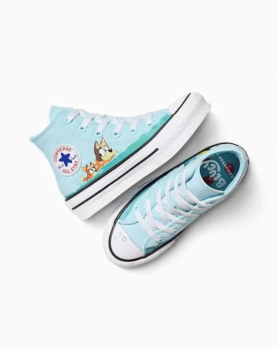 Converse Kids' Bluey Chuck Taylor All Stars EVA Lift Platform Shoes