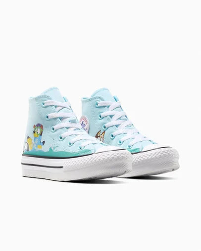 Converse Kids' Bluey Chuck Taylor All Stars EVA Lift Platform Shoes